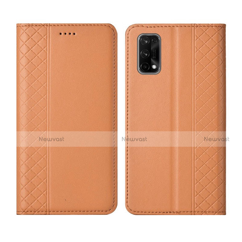 Leather Case Stands Flip Cover Holder for Realme X7 5G