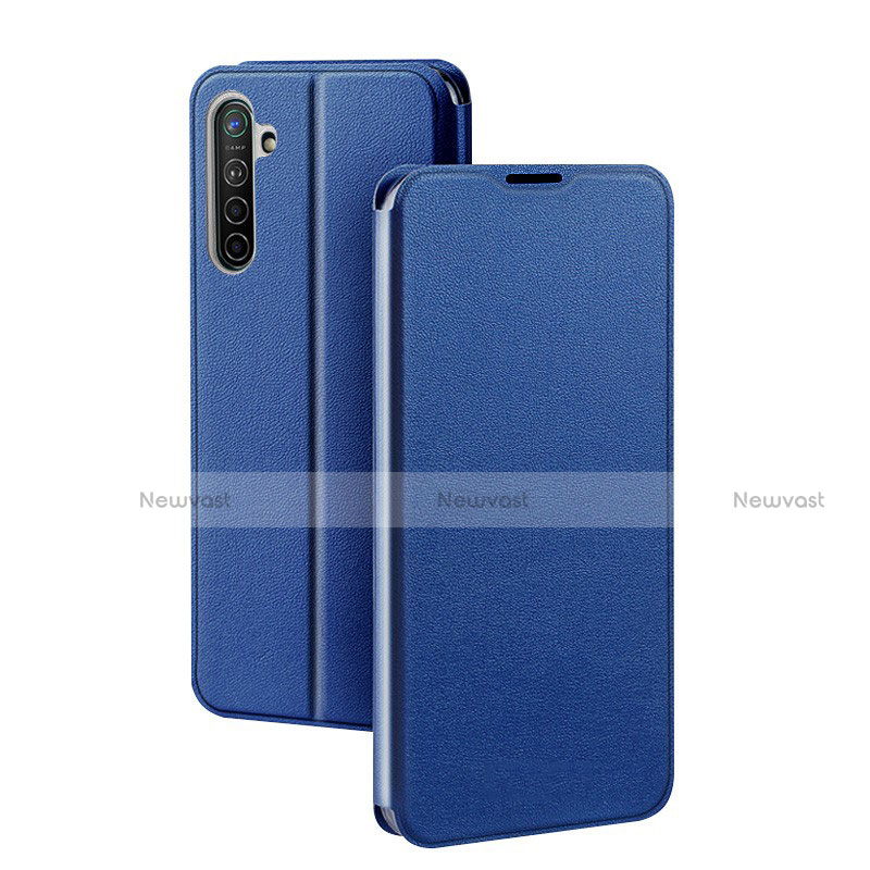 Leather Case Stands Flip Cover Holder for Realme XT