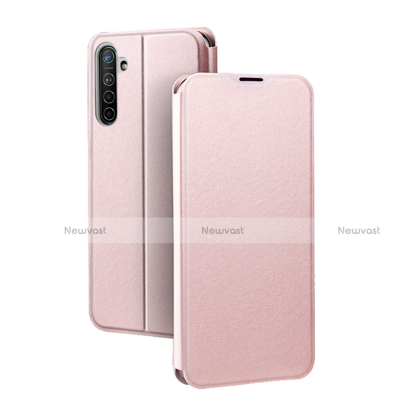 Leather Case Stands Flip Cover Holder for Realme XT