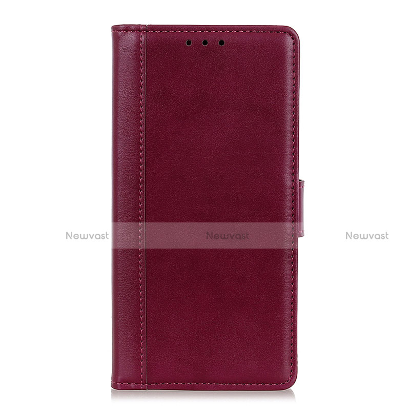 Leather Case Stands Flip Cover Holder for Samsung Galaxy A01 Core