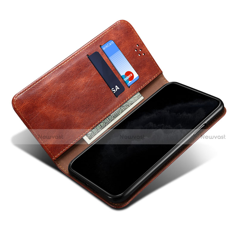 Leather Case Stands Flip Cover Holder for Samsung Galaxy A12