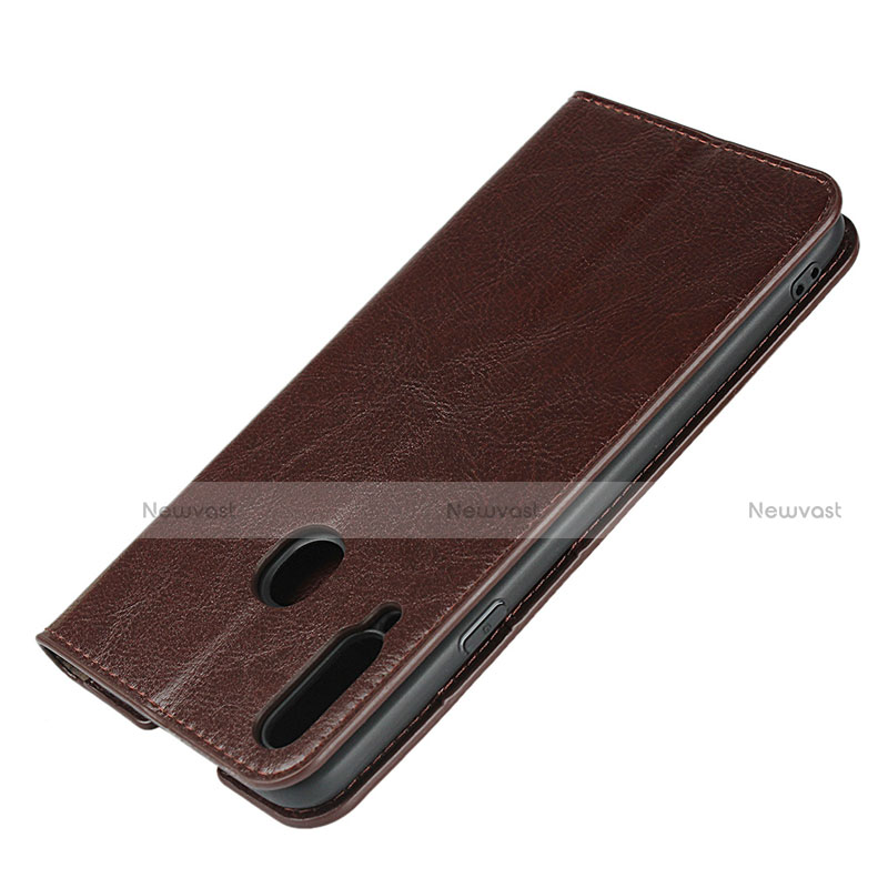 Leather Case Stands Flip Cover Holder for Samsung Galaxy A20s