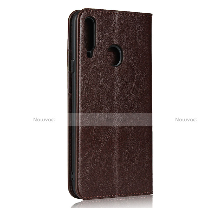 Leather Case Stands Flip Cover Holder for Samsung Galaxy A20s