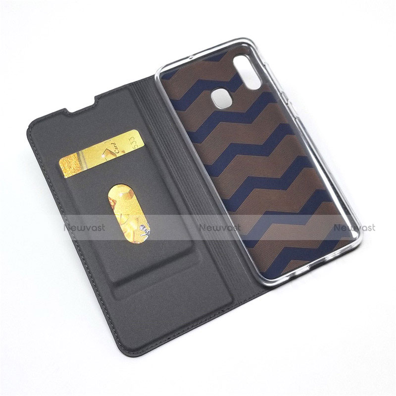 Leather Case Stands Flip Cover Holder for Samsung Galaxy A30