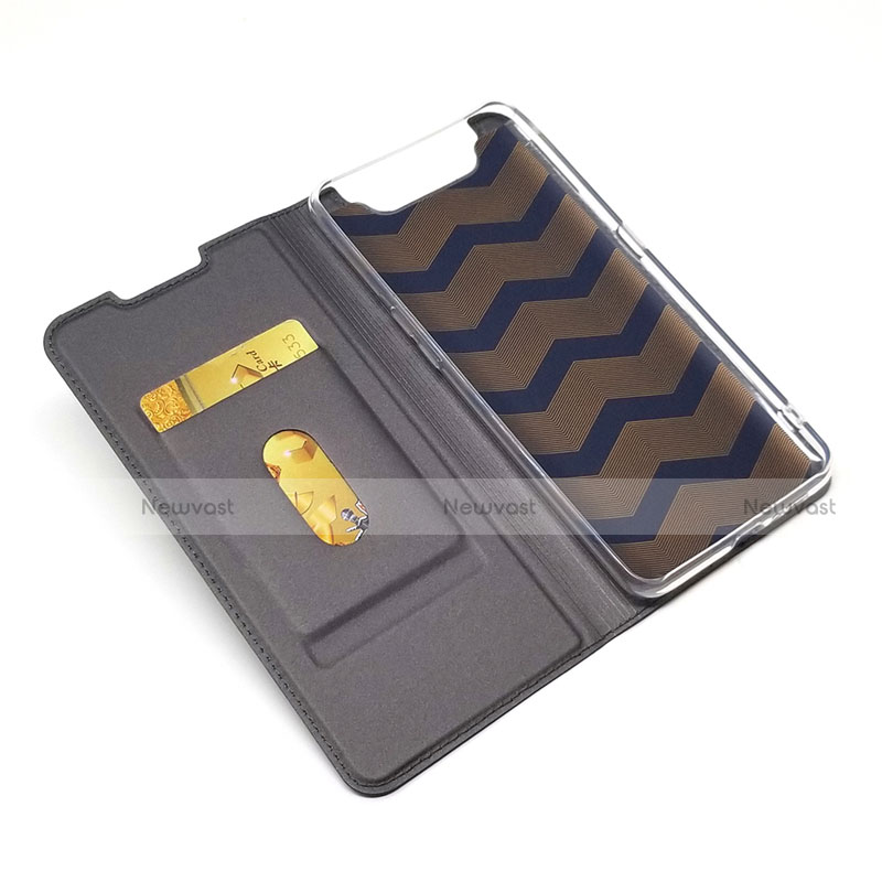 Leather Case Stands Flip Cover Holder for Samsung Galaxy A80