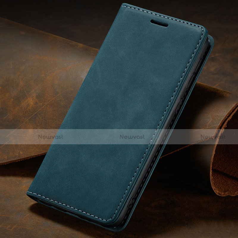 Leather Case Stands Flip Cover Holder for Samsung Galaxy M21
