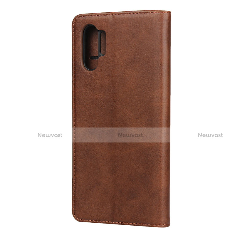 Leather Case Stands Flip Cover Holder for Samsung Galaxy Note 10 Plus