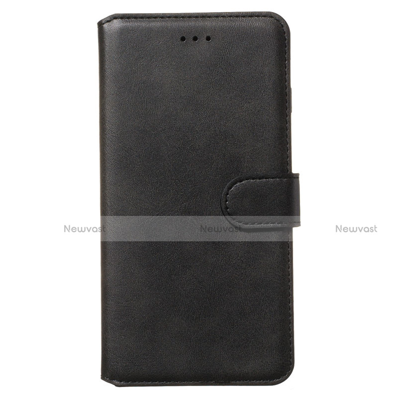 Leather Case Stands Flip Cover Holder for Samsung Galaxy S20 5G Black