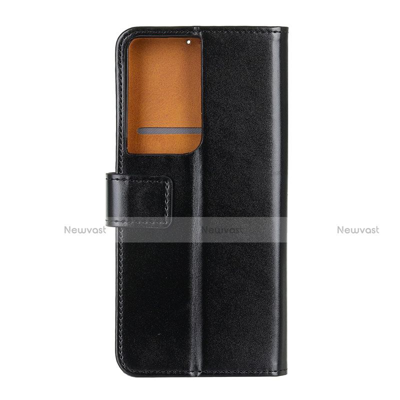 Leather Case Stands Flip Cover Holder for Samsung Galaxy S21 Ultra 5G