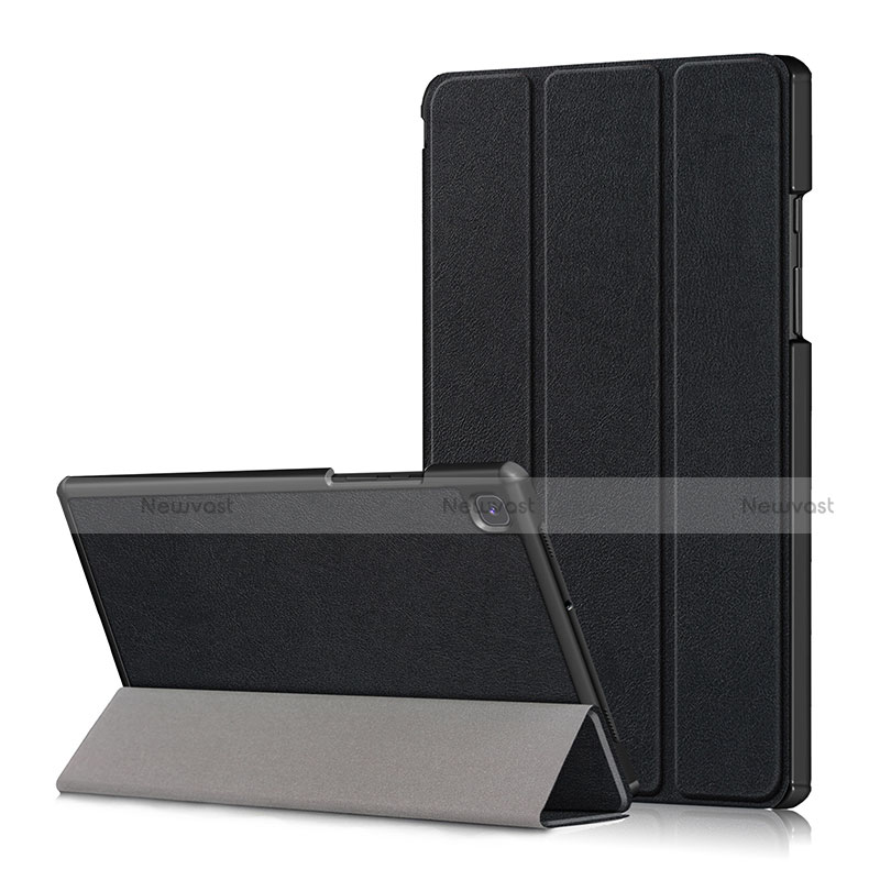 Leather Case Stands Flip Cover Holder for Samsung Galaxy Tab A7 Wi-Fi 10.4 SM-T500 Black