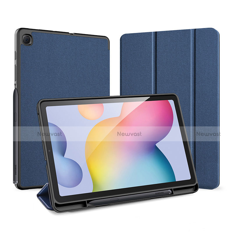 Leather Case Stands Flip Cover Holder for Samsung Galaxy Tab S6 Lite 4G 10.4 SM-P615