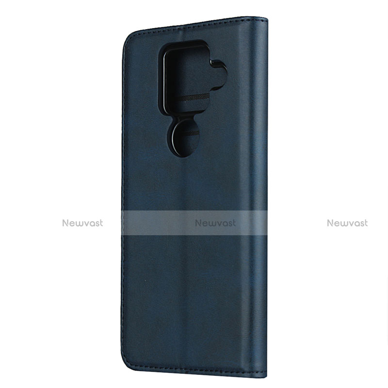 Leather Case Stands Flip Cover Holder for Sharp AQUOS Sense4 Plus