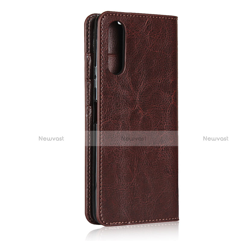 Leather Case Stands Flip Cover Holder for Sony Xperia 10 II