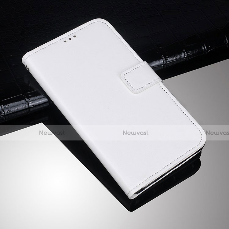Leather Case Stands Flip Cover Holder for Sony Xperia 10 White