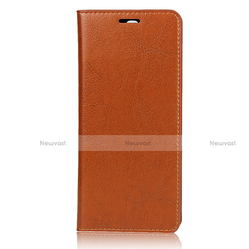 Leather Case Stands Flip Cover Holder for Sony Xperia 8 Lite