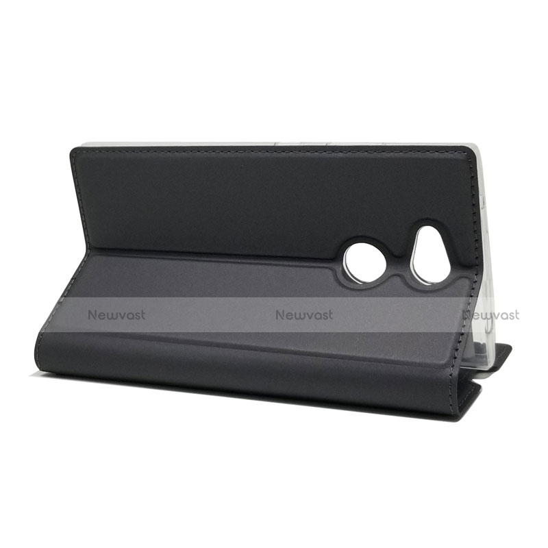 Leather Case Stands Flip Cover Holder for Sony Xperia L2