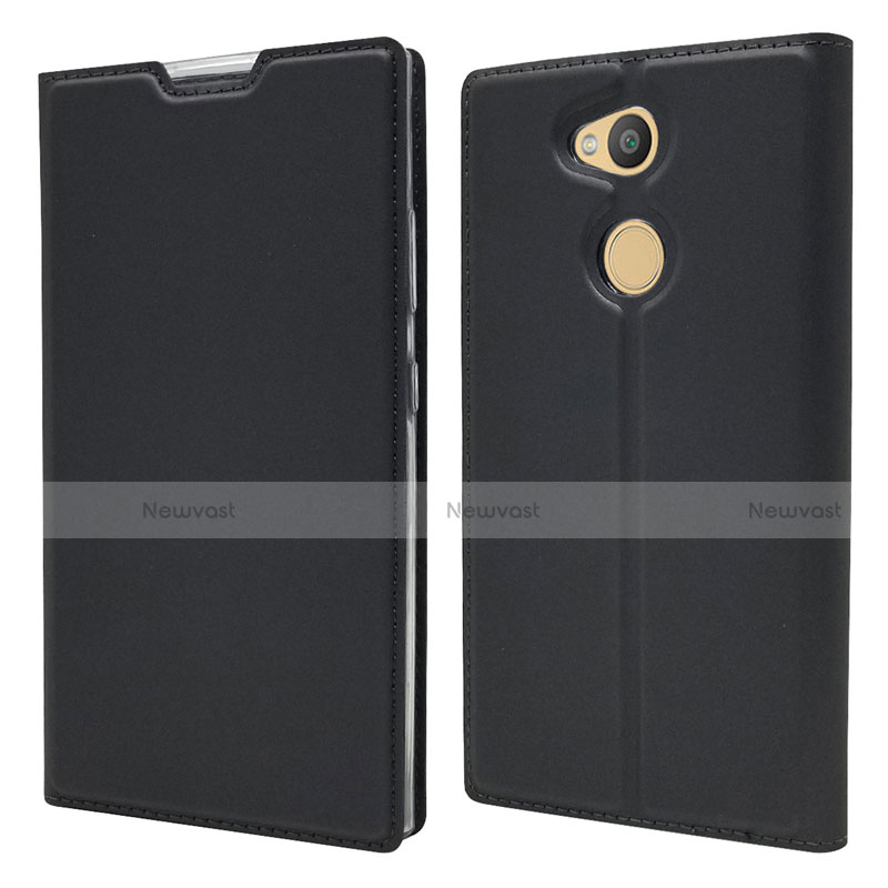 Leather Case Stands Flip Cover Holder for Sony Xperia L2