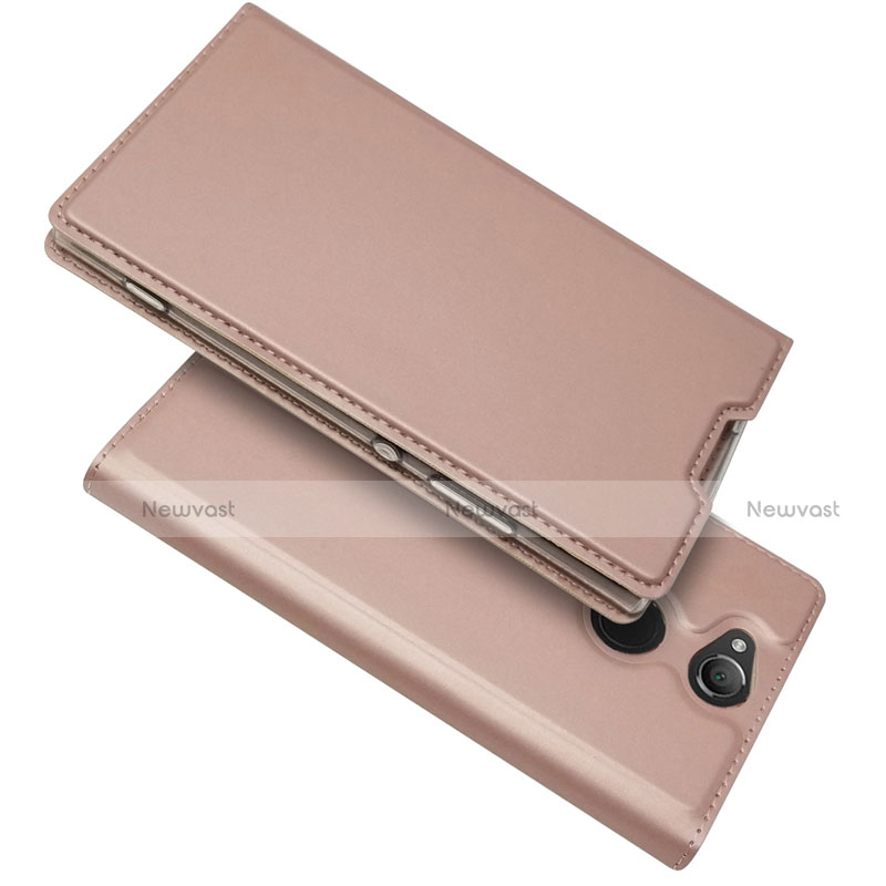 Leather Case Stands Flip Cover Holder for Sony Xperia XA2