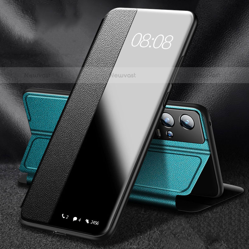 Leather Case Stands Flip Cover Holder for Vivo iQOO 8 Pro 5G