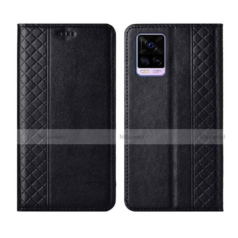 Leather Case Stands Flip Cover Holder for Vivo V20 Pro 5G