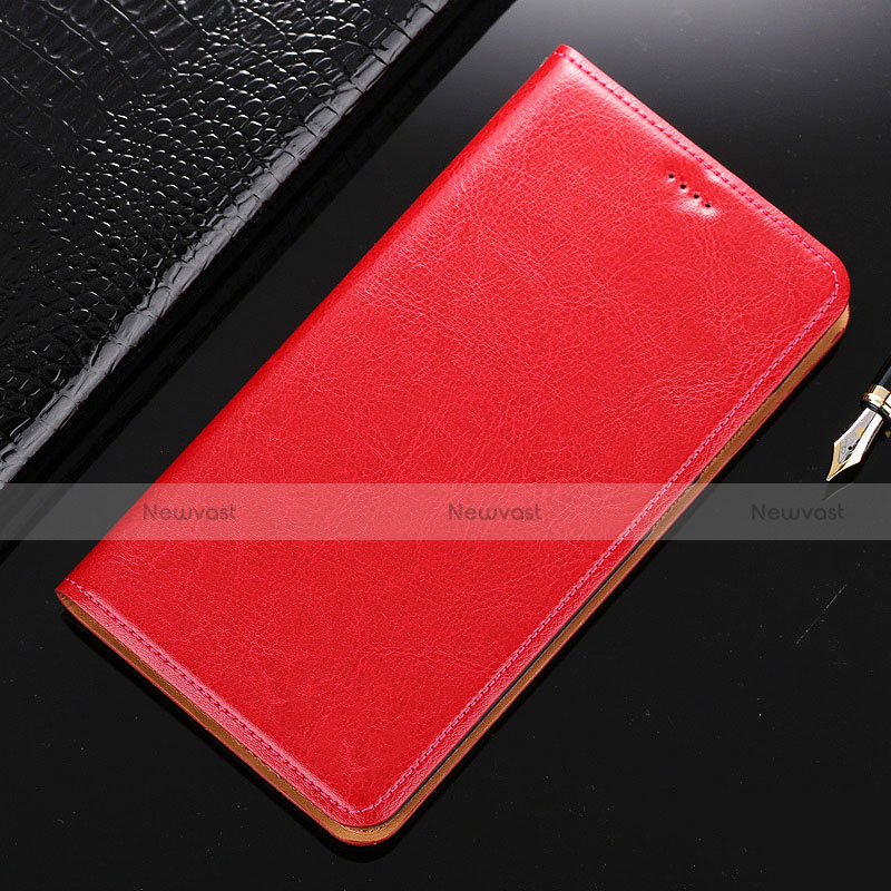 Leather Case Stands Flip Cover Holder for Vivo X50 Lite