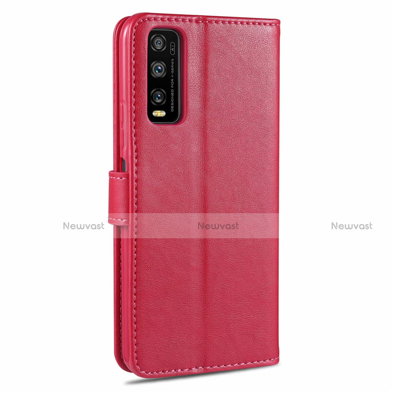 Leather Case Stands Flip Cover Holder for Vivo Y30