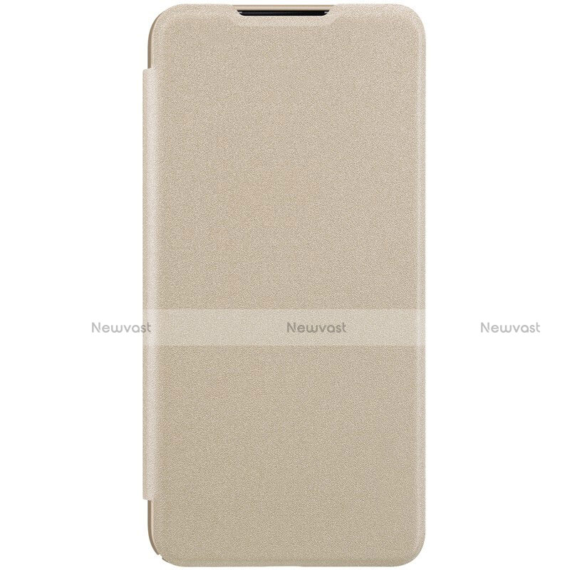 Leather Case Stands Flip Cover Holder for Xiaomi CC9e Gold