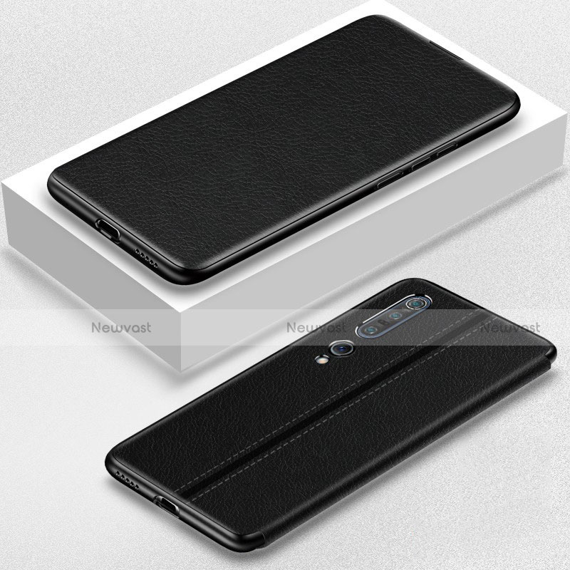 Leather Case Stands Flip Cover Holder for Xiaomi Mi 10 Pro