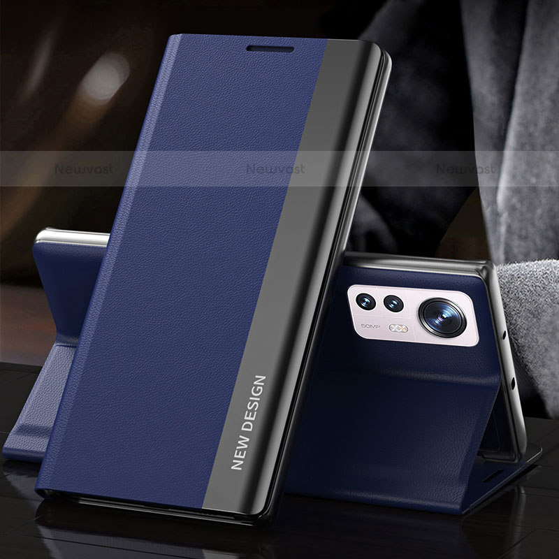 Leather Case Stands Flip Cover Holder for Xiaomi Mi 12S 5G