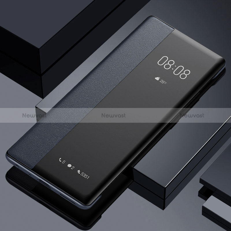 Leather Case Stands Flip Cover Holder for Xiaomi Mi 13 5G Black