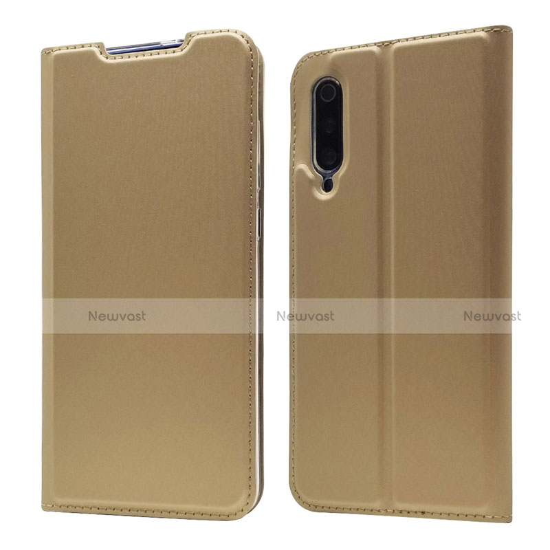 Leather Case Stands Flip Cover Holder for Xiaomi Mi 9 SE Gold