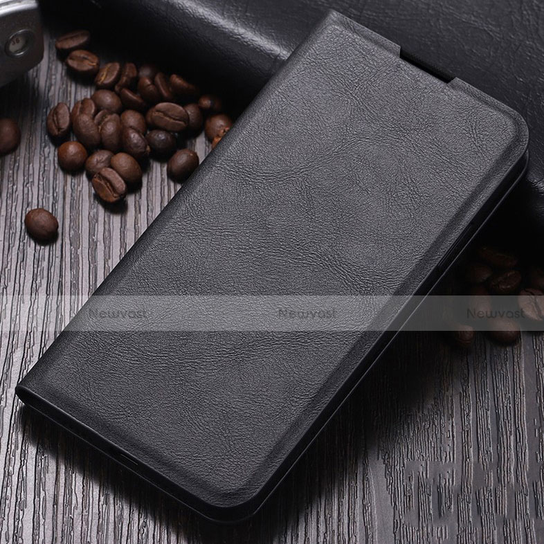 Leather Case Stands Flip Cover Holder for Xiaomi Mi Note 10 Black