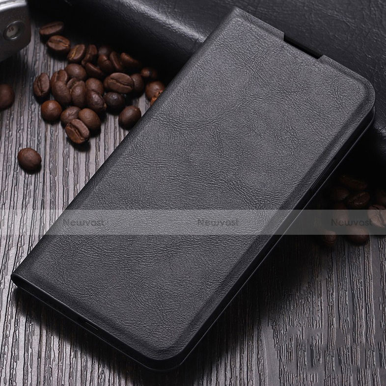 Leather Case Stands Flip Cover Holder for Xiaomi Mi Note 10 Pro Black