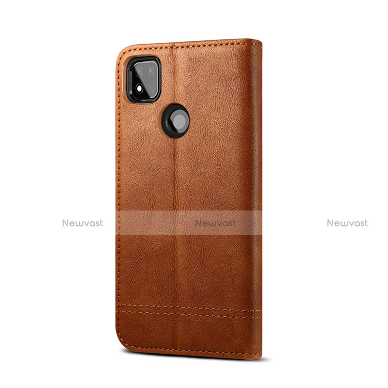 Leather Case Stands Flip Cover Holder for Xiaomi Redmi 9C NFC