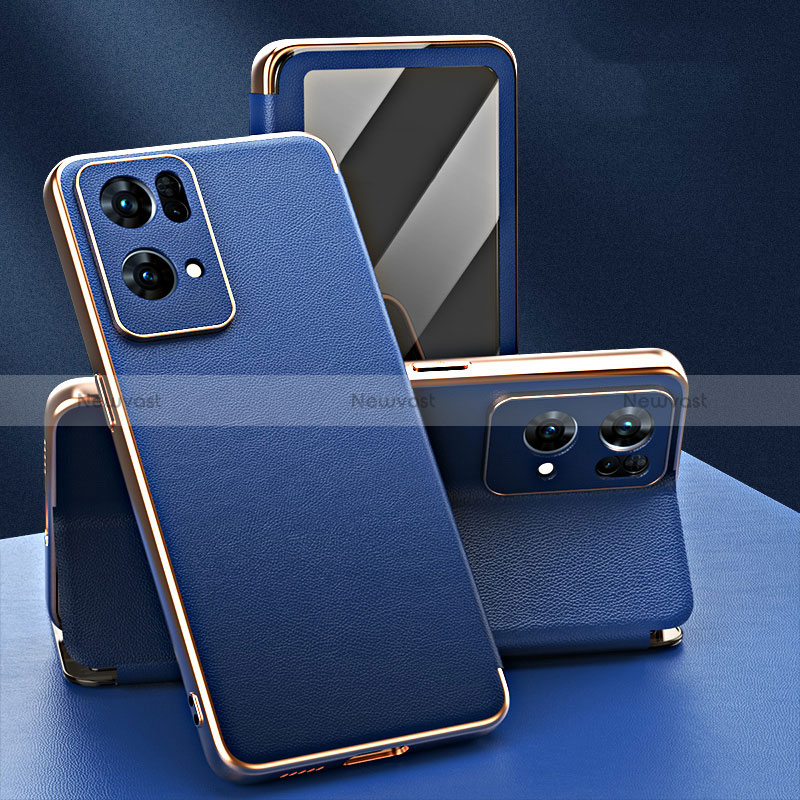 Leather Case Stands Flip Cover Holder GS1 for Oppo Reno7 Pro 5G