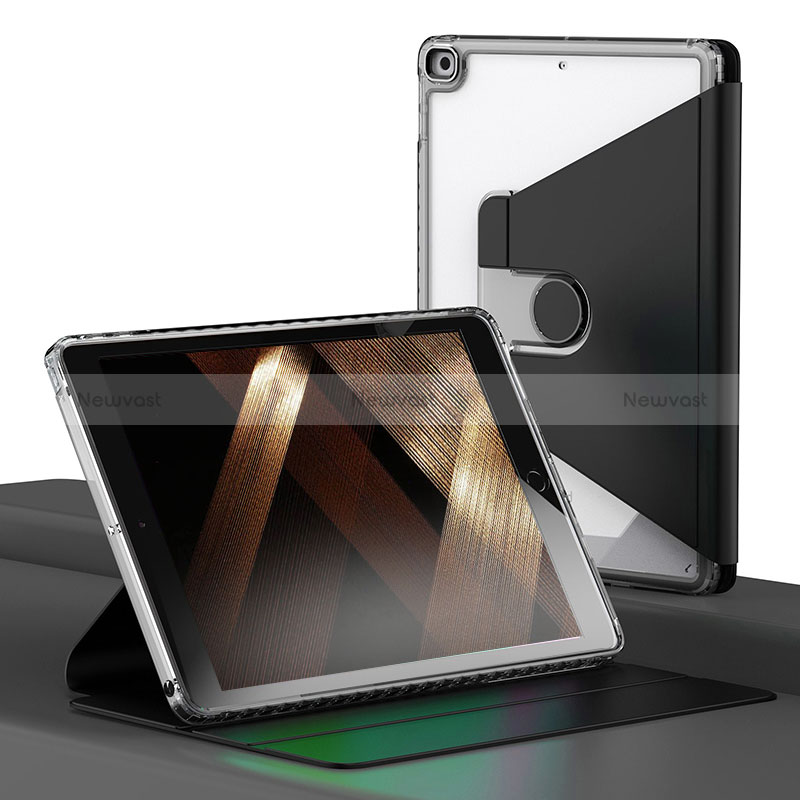 Leather Case Stands Flip Cover Holder H01 for Apple iPad 10.2 (2020)