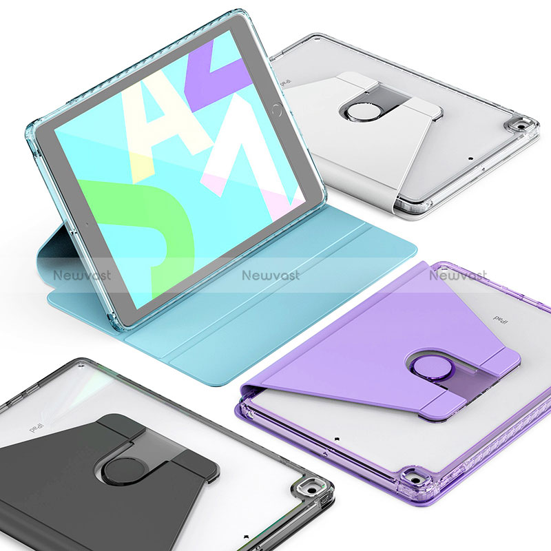 Leather Case Stands Flip Cover Holder H01 for Apple iPad 10.2 (2020)