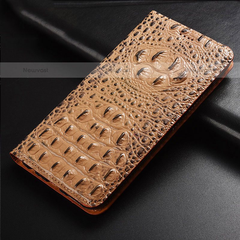 Leather Case Stands Flip Cover Holder H01P for Samsung Galaxy S20