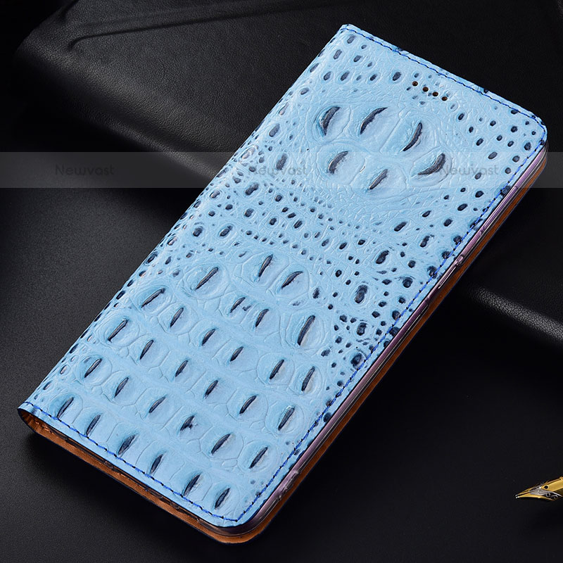 Leather Case Stands Flip Cover Holder H01P for Samsung Galaxy S21 5G