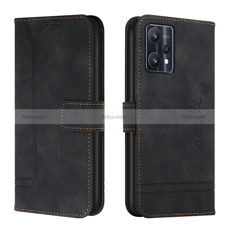 Leather Case Stands Flip Cover Holder H01X for Realme 9 Pro 5G