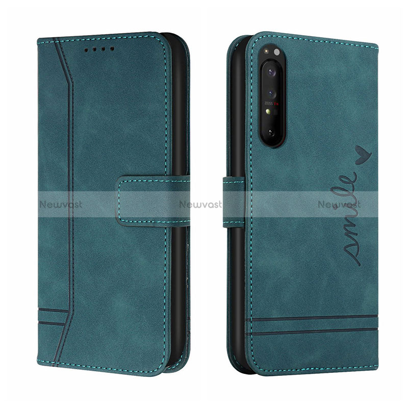 Leather Case Stands Flip Cover Holder H01X for Sony Xperia 1 II