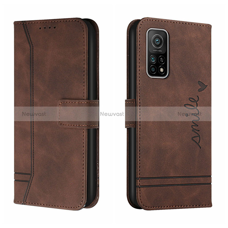 Leather Case Stands Flip Cover Holder H01X for Xiaomi Mi 10T 5G