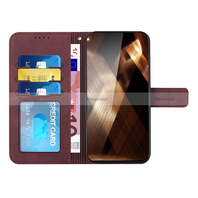 Leather Case Stands Flip Cover Holder H01X for Xiaomi Redmi 10X 4G