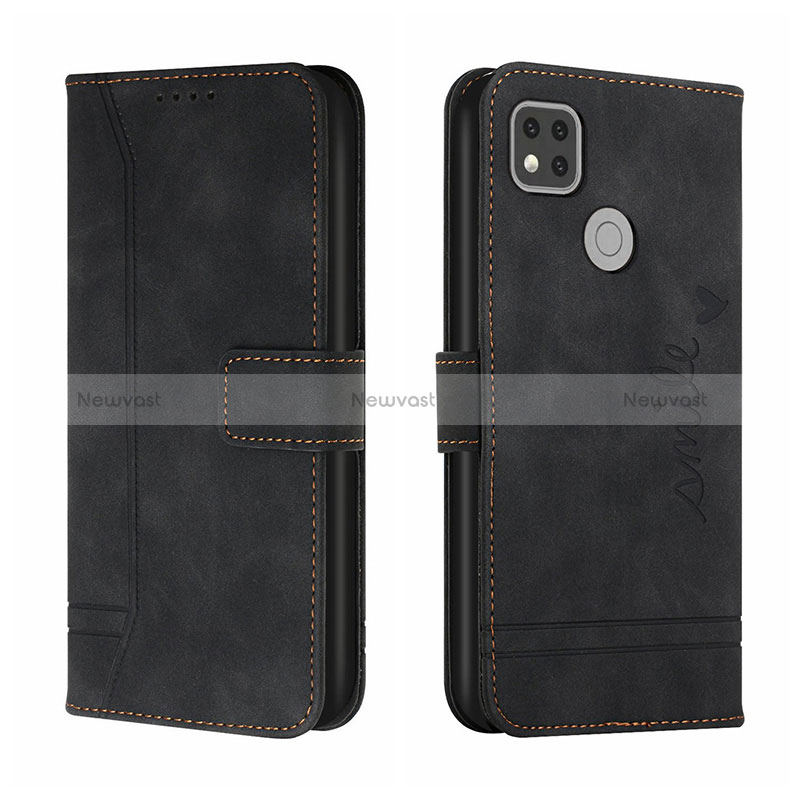 Leather Case Stands Flip Cover Holder H01X for Xiaomi Redmi 9C