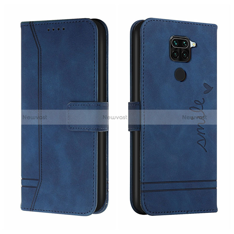 Leather Case Stands Flip Cover Holder H01X for Xiaomi Redmi Note 9