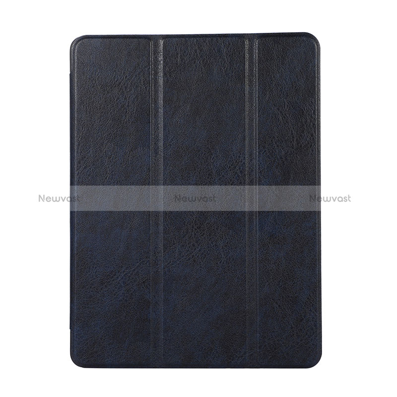 Leather Case Stands Flip Cover Holder H02 for Apple iPad Pro 10.5 Blue