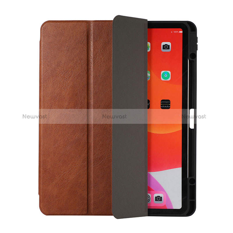 Leather Case Stands Flip Cover Holder H02 for Apple iPad Pro 12.9 (2020)