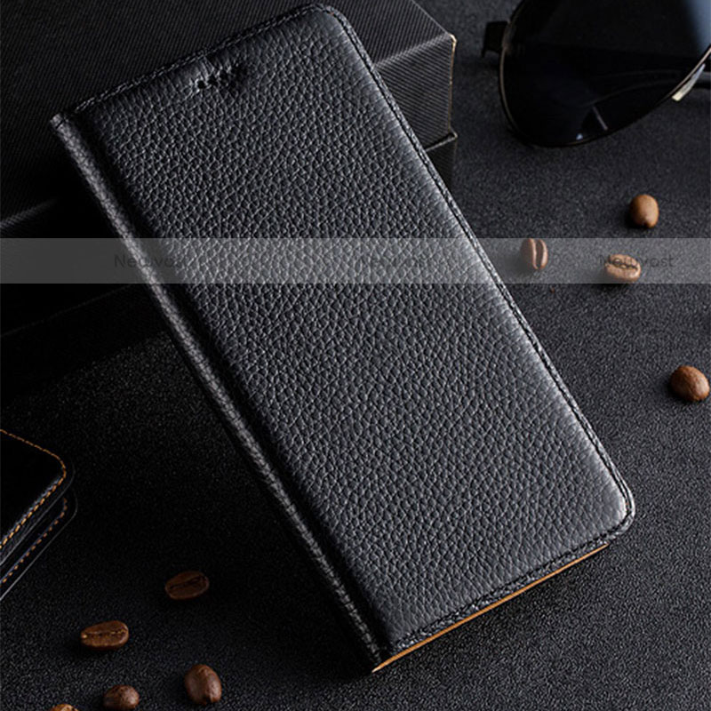 Leather Case Stands Flip Cover Holder H02P for Motorola Moto Edge S Pro 5G