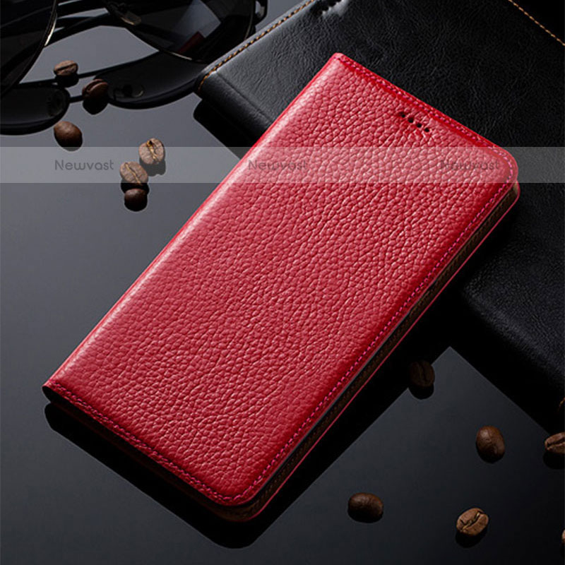 Leather Case Stands Flip Cover Holder H02P for Samsung Galaxy A23 5G