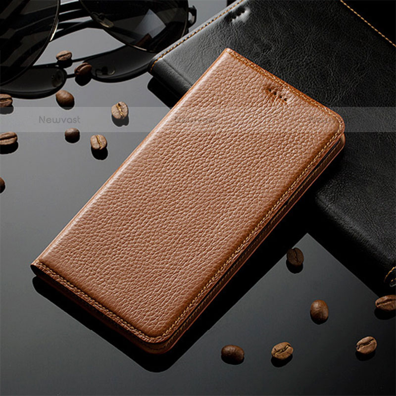 Leather Case Stands Flip Cover Holder H02P for Vivo iQOO 9 Pro 5G